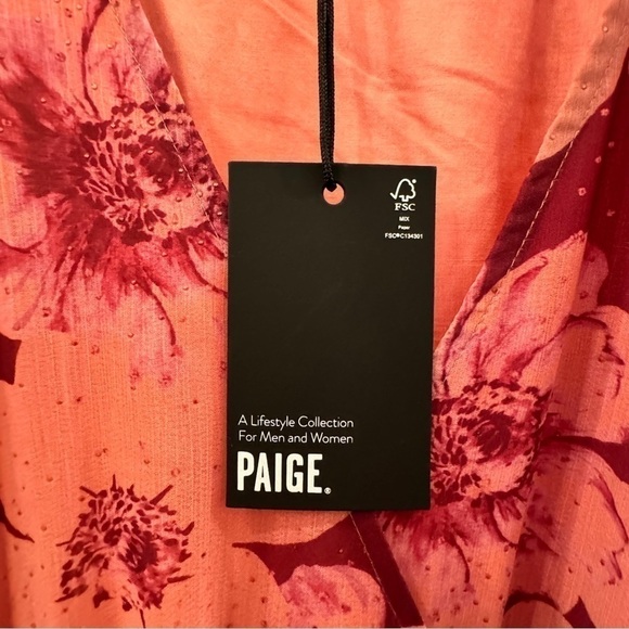 PAIGE Aloe Muted Mauve Womens Dress Various Sizes Color Muted Mauve NEW - Picture 12 of 14